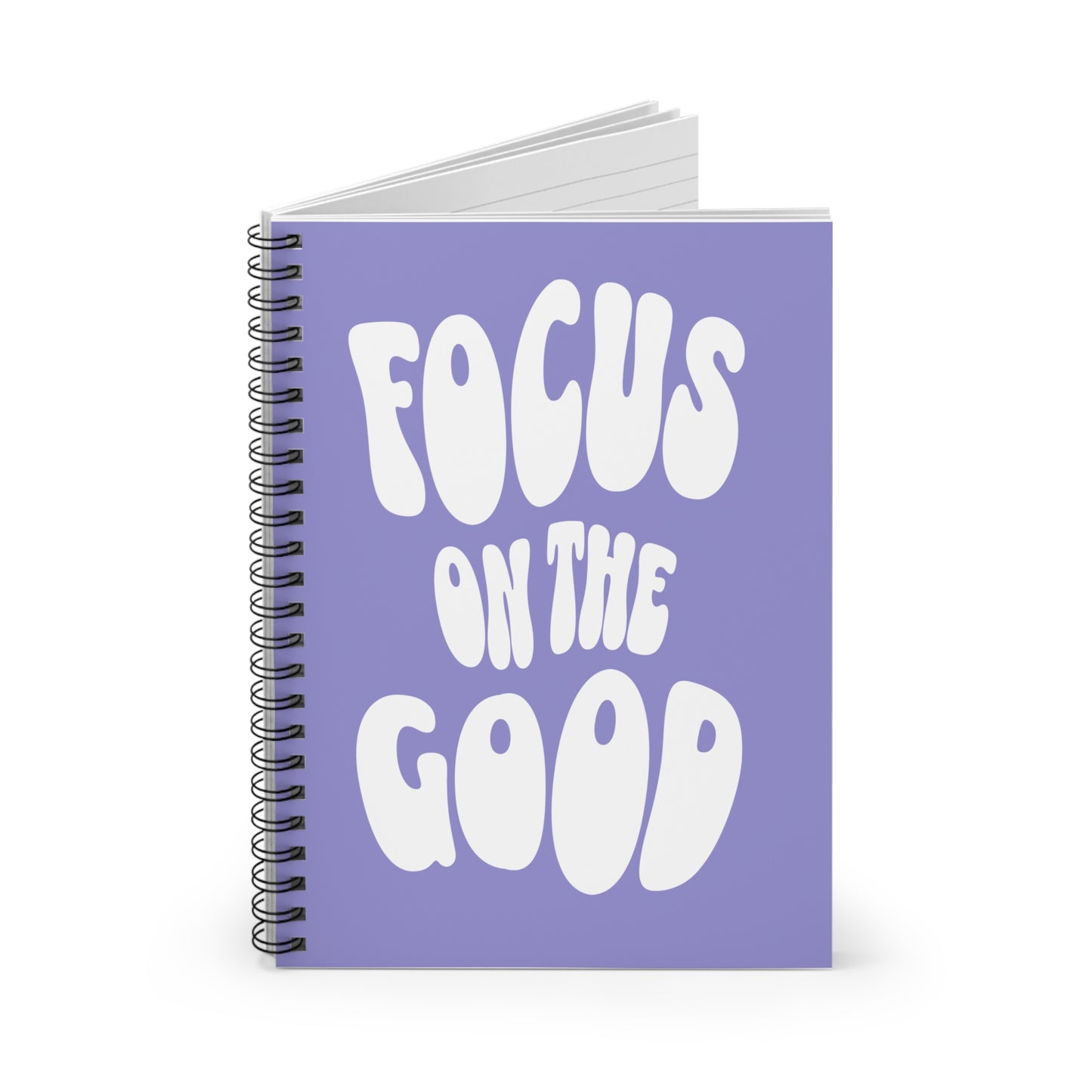 Focus On The Good Spiral Notebook