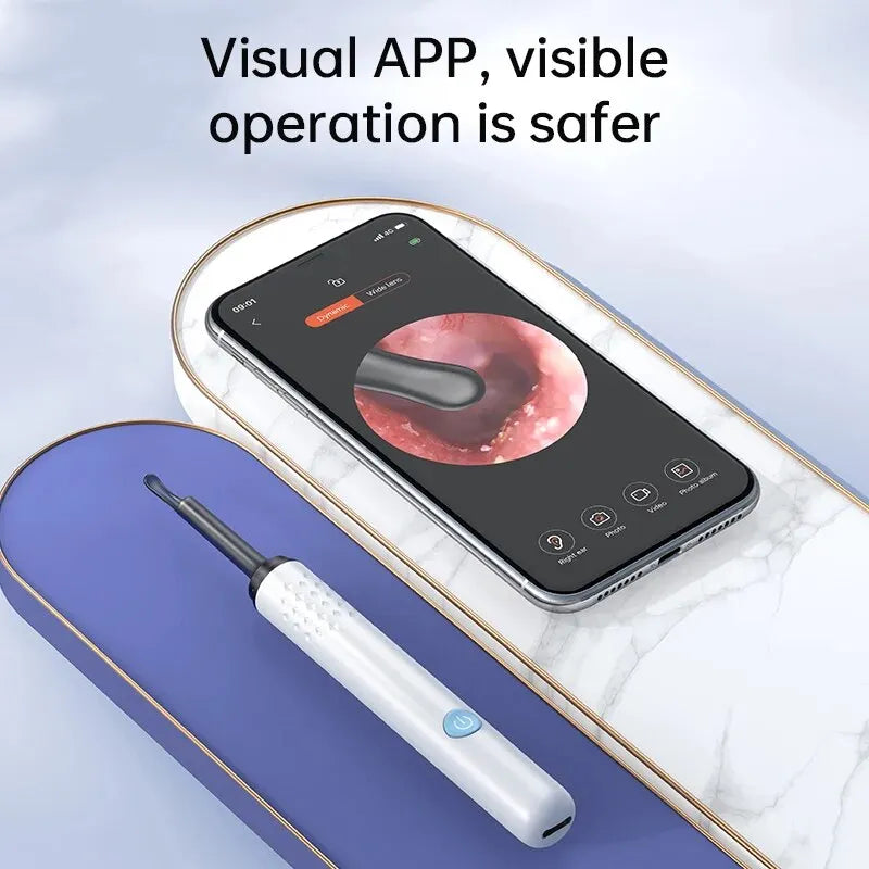 Clear Ear Pro - WiFi Visual EarPick Cleaner with Camera