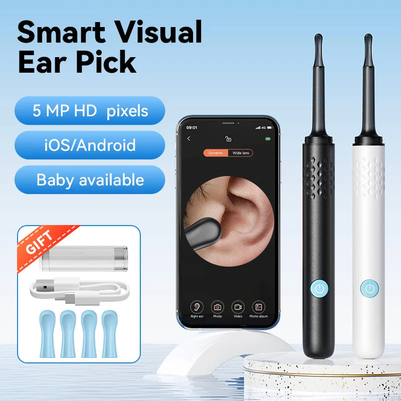 Clear Ear Pro - WiFi Visual EarPick Cleaner with Camera