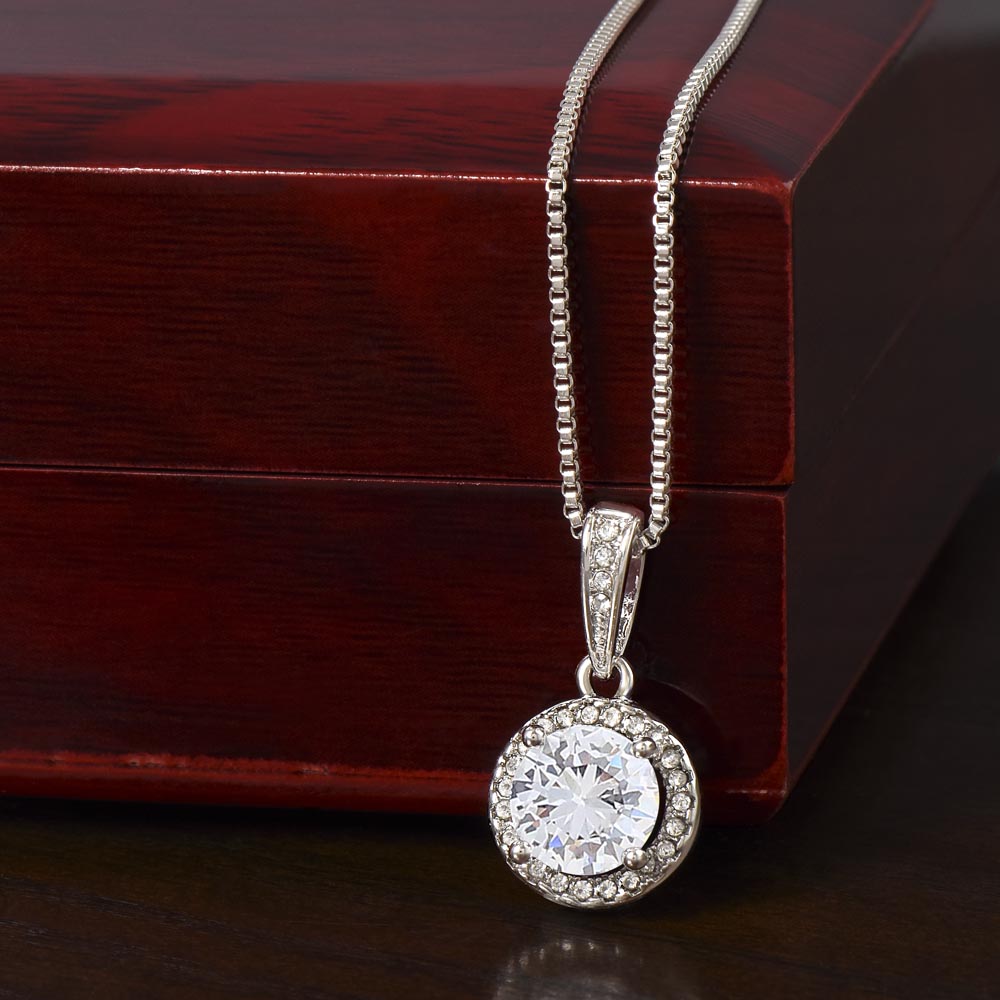 Serene Diamond Pendant Necklace