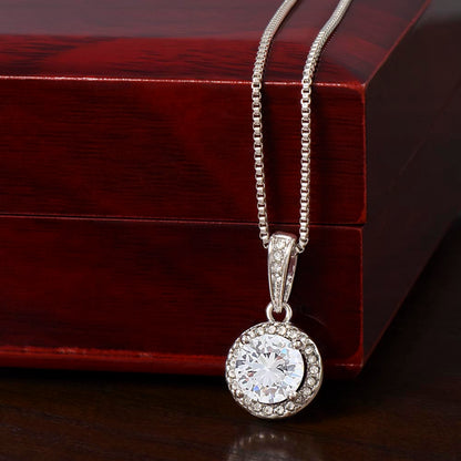 Serene Diamond Pendant Necklace