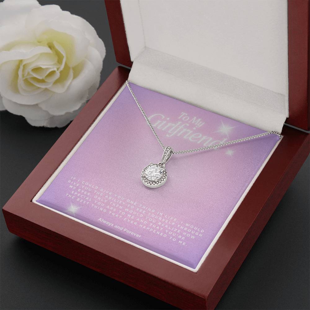 Serene Diamond Pendant Necklace