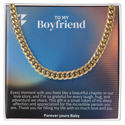 Boyfriend Cuban Link Chain