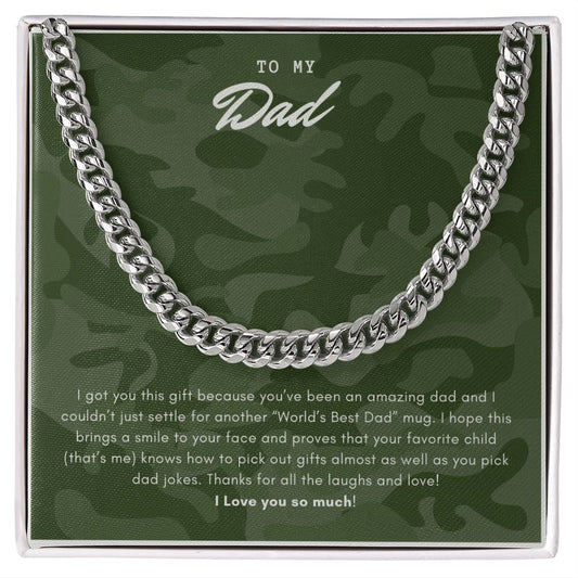 Dad Cuban Link