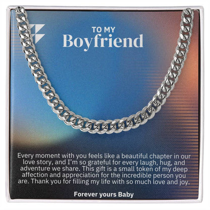 Boyfriend Cuban Link Chain