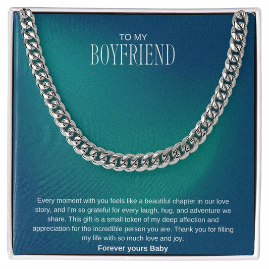 Boyfriend Cuban Link Chain