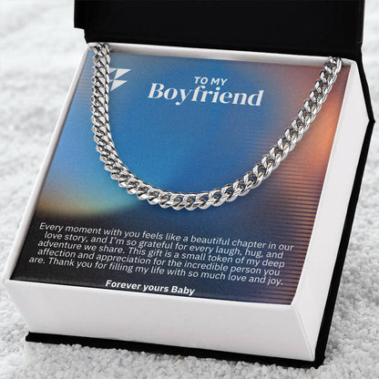 Boyfriend Cuban Link Chain