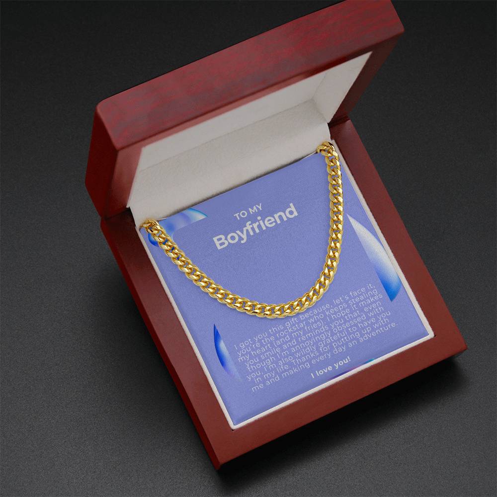 Boyfriend Cuban Link Chain