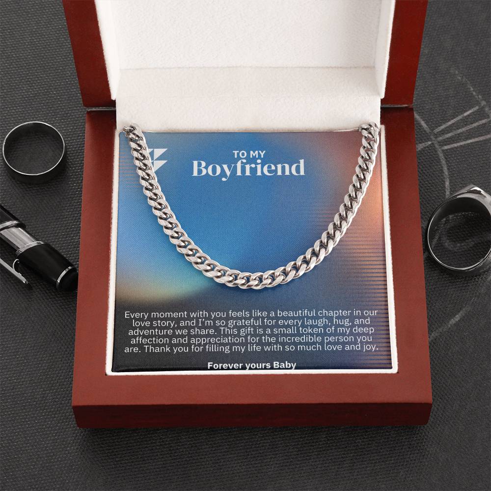 Boyfriend Cuban Link Chain