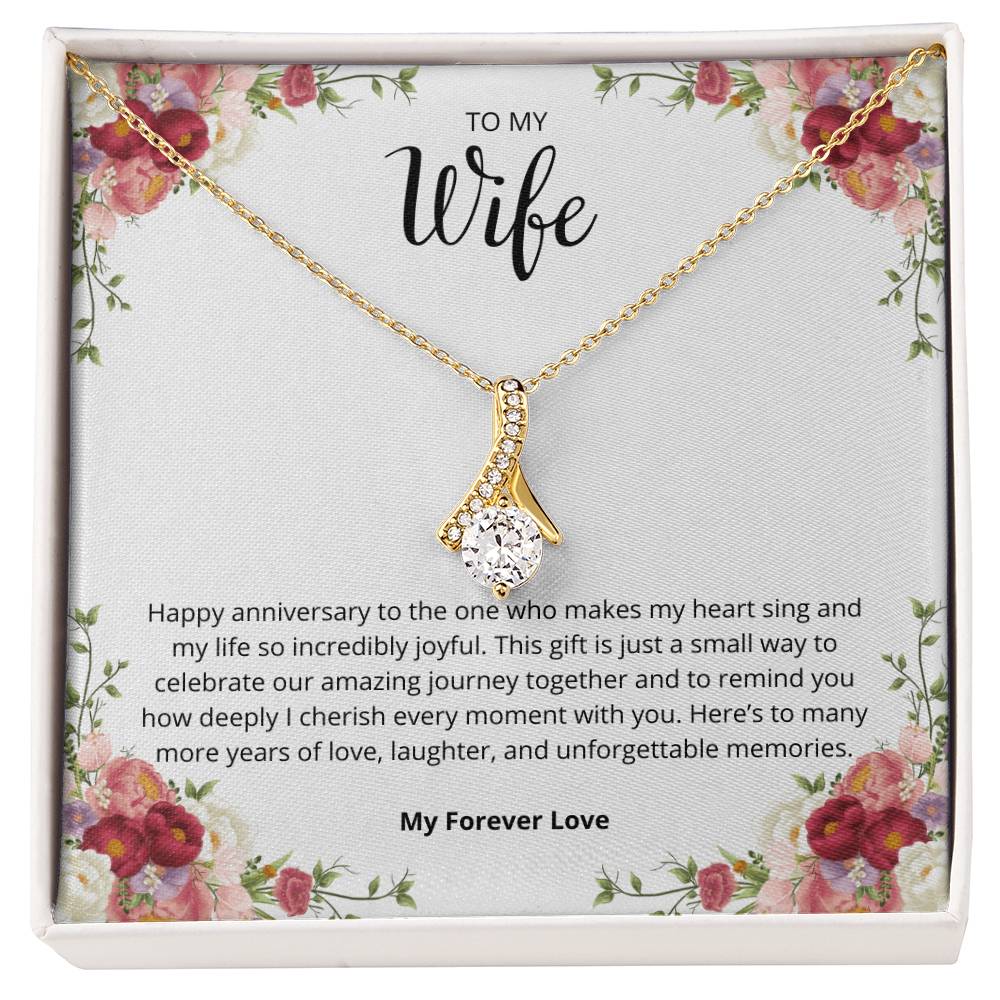 To My Wife Necklace