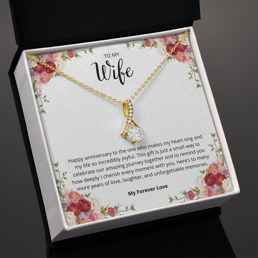 To My Wife Necklace