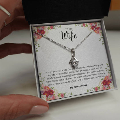 To My Wife Necklace