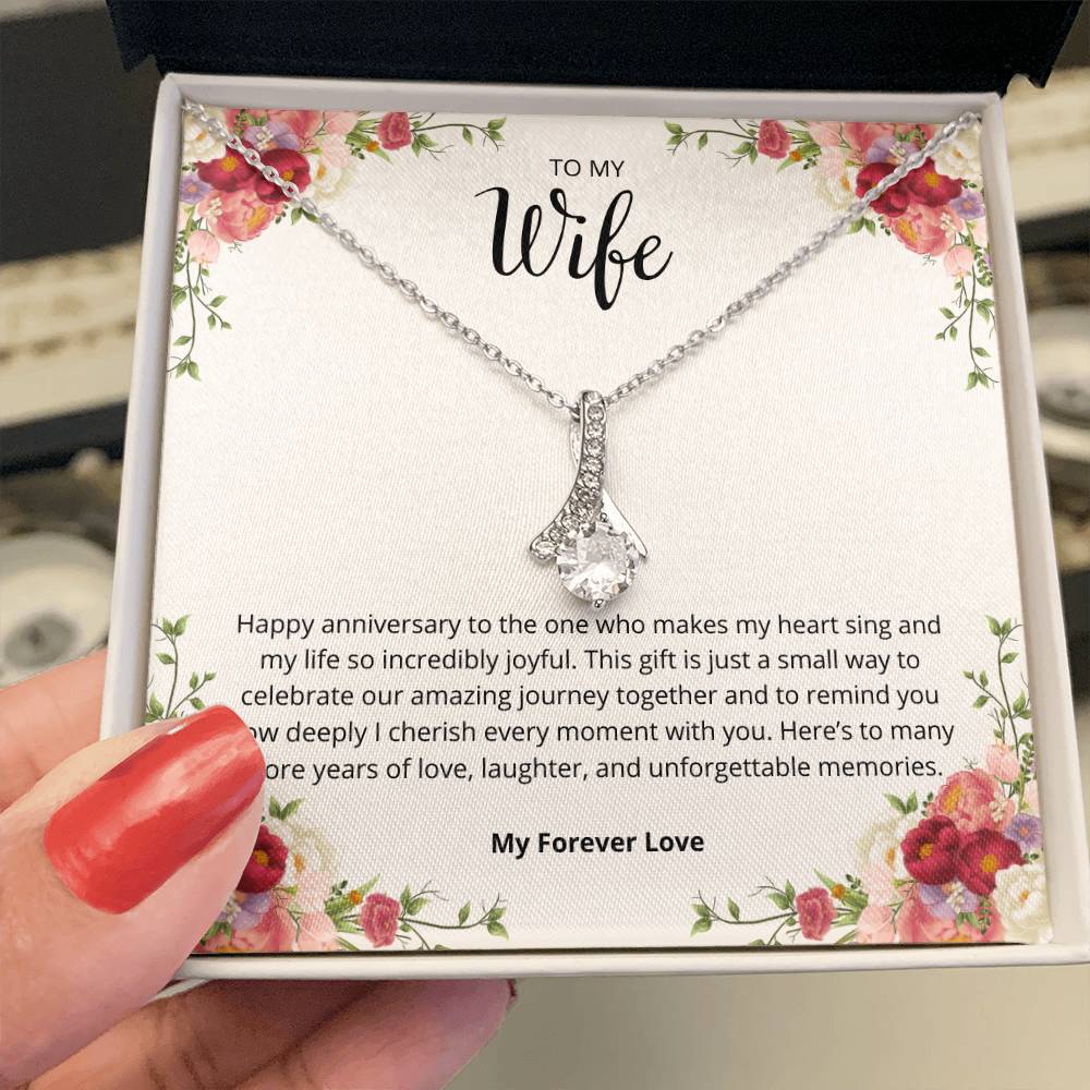 To My Wife Necklace